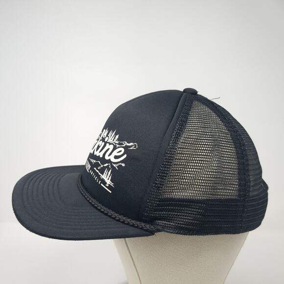 Dakine Genuine Article Est. 1979 Trucker Hat Black One Size Mesh Back Rope - Picture 3 of 7